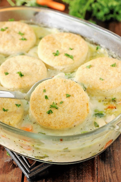 Chicken Pot Pie with Biscuit Topping photo