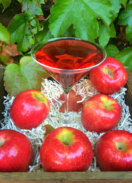 Cranapple-tini Recipe for Fall | www.jacolynmurphy.com