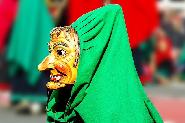 Carnival The Witch Mask Colorful