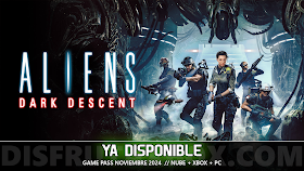 Aliens: Dark Descent ya está disponible en Xbox Game Pass