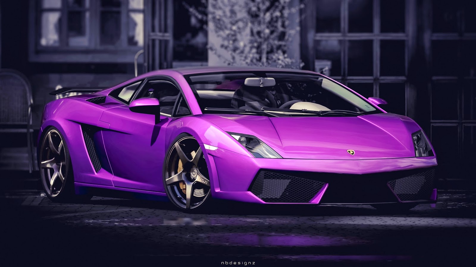 Purple Lamborghini Gallardo HD Wallpaper | Covers Heat