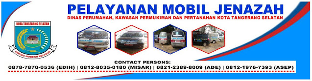 Pelayanan Mobil Jenazah kota Tangerang Selatan