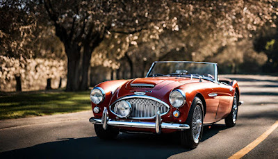 Austin-healey 3000 sports car A British Sports Car Legend