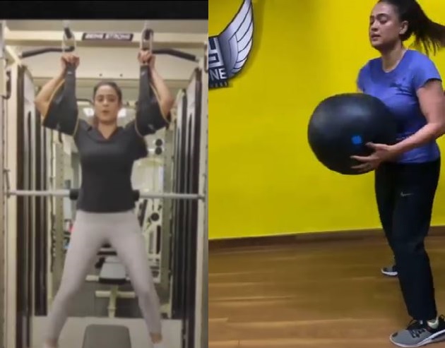 WATCH VIDEO: Shweta Tiwari sweats it out at the gym, actor intense workout video goes viral