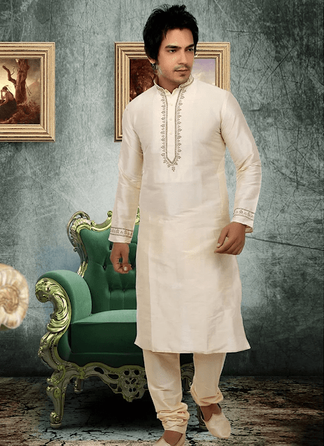 Fabulous Dupion Silk Kurta Pyjama