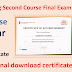 e-Learning Second Course Final Questions And Answers 