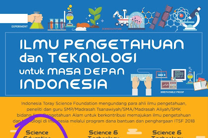 Scienc Education Award Senilai Rp.25 Juta Tahun 2018 Untuk Guru SMP/Sederajat, SMA/MA/SMK/Sederajat