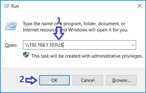 how to access c drive on Windows || access c drive remotely windows 10