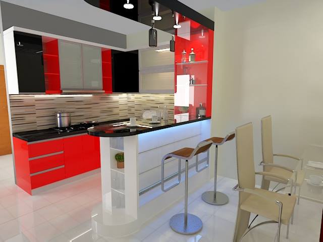50 Gambar  kitchen Set Minimalis Terbaru 2020 Erdi Blog s