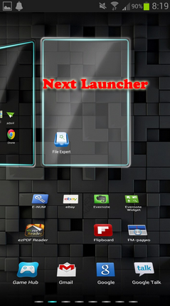 تحميل لانشر Next Launcher مجانا للاندرويد 