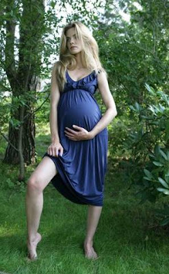 maternity maxi dress