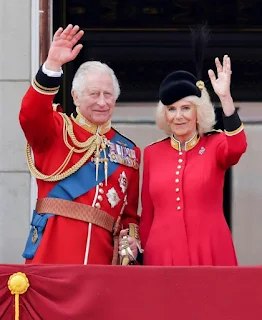 King Charles III Trooping the Colors 2023