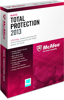 McAfeeTotal Protection 2013