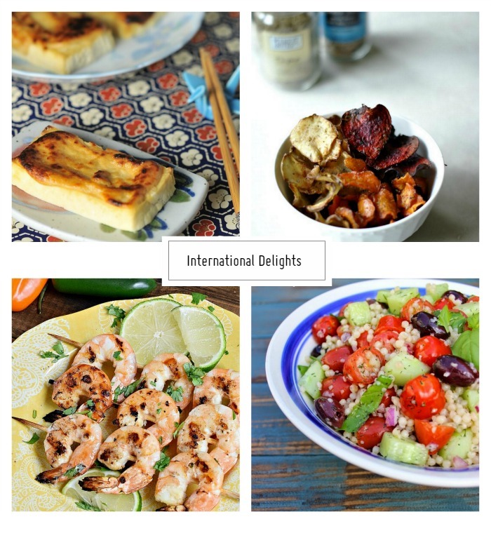 Inspiration Pinboard International Delights - homework
