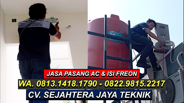 Jasa Bongkar Pasang AC dan Service AC di Mustikasari, Mustikajaya