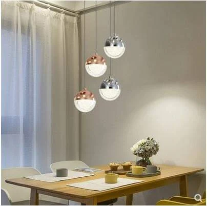 foto lampu gantung ruang makan