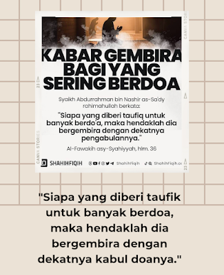 Khabar Gembira Bagi Yang Sering Berdoa