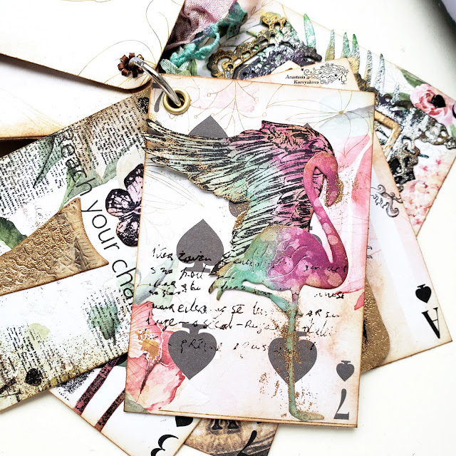 @nastyalena #papercrafting #mixedmedia #album