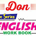 10ம் வகுப்பு English பாடத்திற்கு Don நிறுவனம் வெளியிட்டுள்ள Workbook