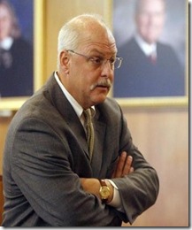 ANN WILLIAMSON/THE CAPITAL-JOURNAL
Deputy District Attorney Dave Debenham questions a witness in the preliminary trial of the Nacole Winter murder, Debenham starts his new job as Shawnee County Judge Aug. 25. 