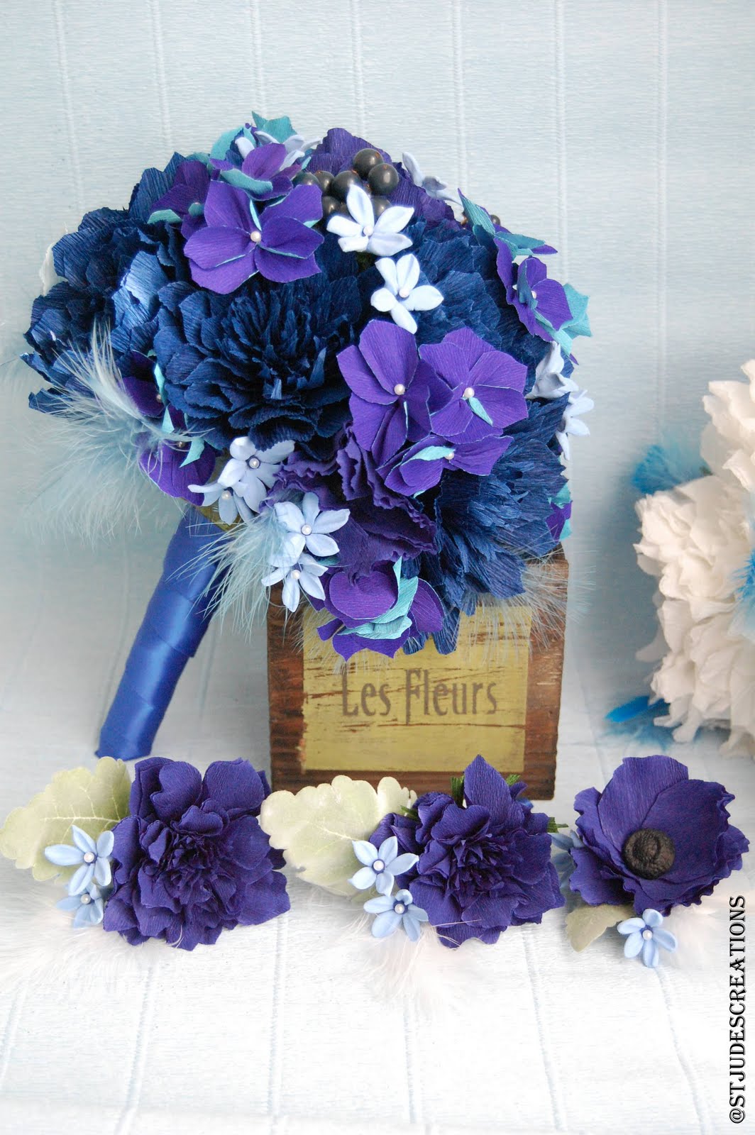 midnight royal blue wedding