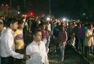 Amritsar train Dussehra accident 