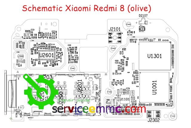 FULL !!! Schematic Xiaomi Redmi 8 (olive)_Free Download