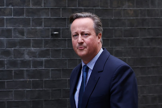 Former UK PM Cameron returns to government as foreign secretary