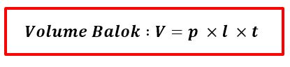  bangkit ruang tiga dimensi yang dibuat oleh tiga pasang persegi panjang dengan setidakny Ahli Matematika Rumus Luas Permukaan Balok