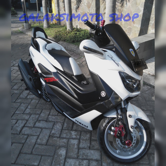 Paket modif  nmax putih Galaksi Motoshop