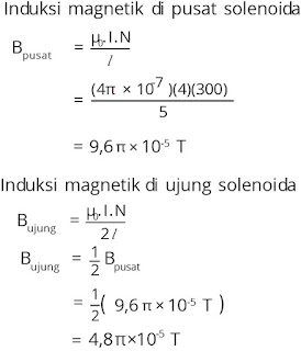 Jawaban soal fisika tentang medan magnetik nomor 4