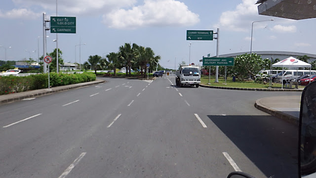 arrival area exit, Iloilo International Airport