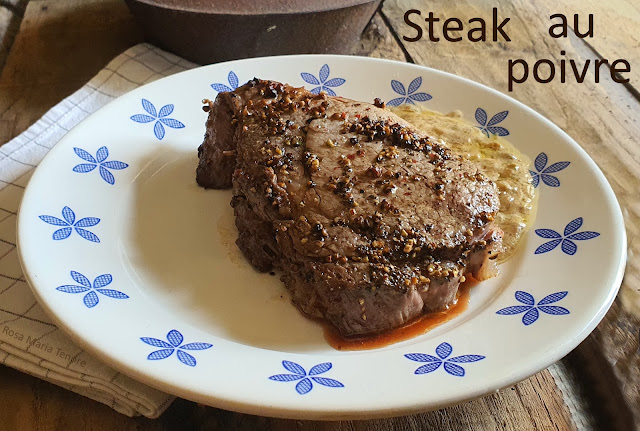 Steak au poivre