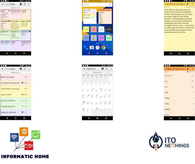 ColorNote Bloco de Notas Lista - Faça as suas anotações nesta excelente aplicação!!!!
