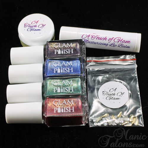 Glam Polish Limited Edition Mini Holo Gift Box - Contents
