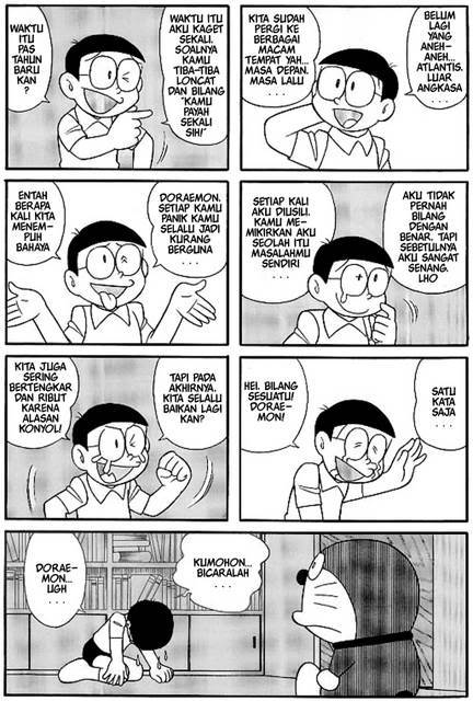 Inilah Akhir Cerita Komik Doraemon