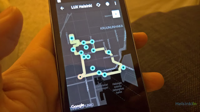 LUX Helsinki map on SpaceItUp