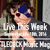 Live This Week: September 4th-10th, 2016