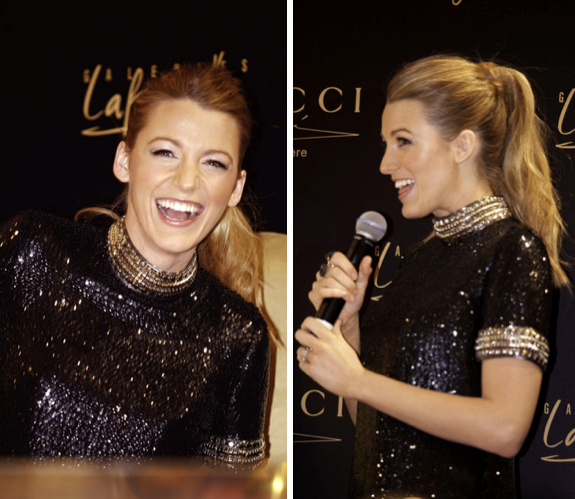 Blake Lively in Gucci in Dubai