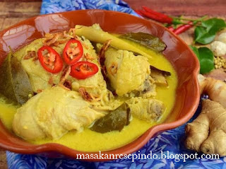 resep opor ayam