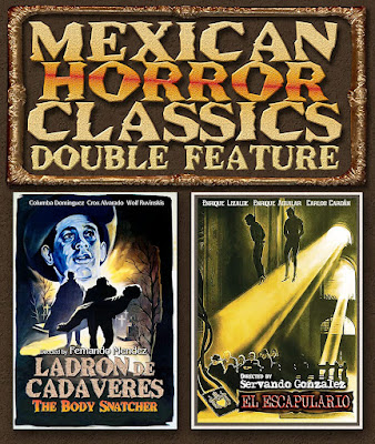 Mexican Horror Classics Double Feature Ladron De Cadaveres El Escapulario The Scapular Bluray