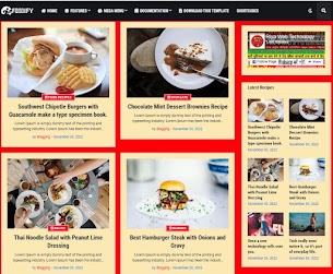 Foodify Blogger Template:- Blogger Templates                 