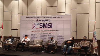 SMSI  Louncing Newsroom Siberindo, Rohidin Mersyah: Jangan Ciptakan Ruang Hoaks