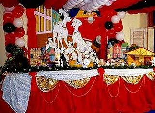 Decoracion de Fiestas Infantiles con Dalmatas, parte 1