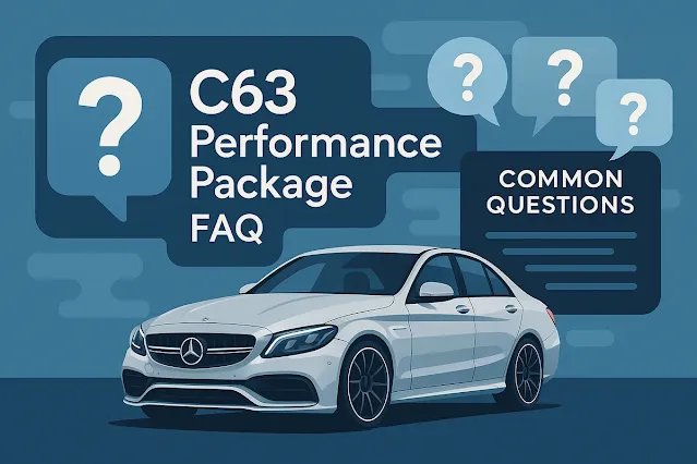 よくある質問（FAQ）C63パフォーマンスパッケージ編