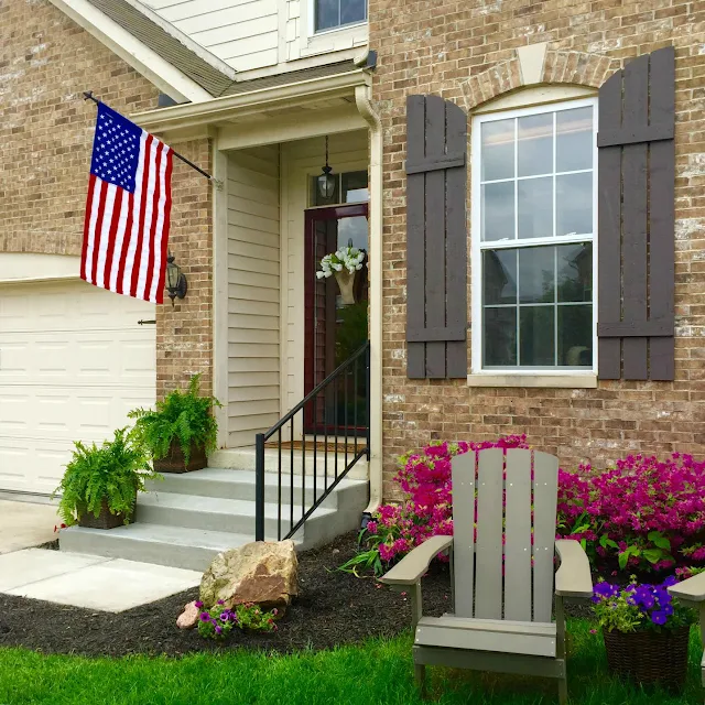 Creating wider steps in front of house