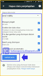 Cara Menghapus Riwayat Penelusuran Di HP Android