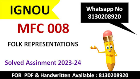 Mfc 008 solved assignment 2023 24 pdf; Mfc 008 solved assignment 2023 24 ignou