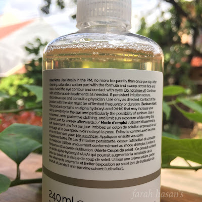 review the ordinary glycolic acid bahasa