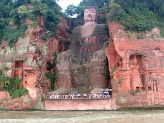 Giant Buddha Statue of Leshan, Sichuan, China. Ariel Steiner/wikipedia, CC BY-SA